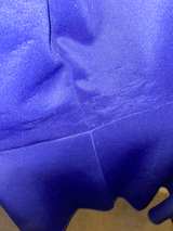 Royal Blue Lace Inset Mermaid Gown - Image 2