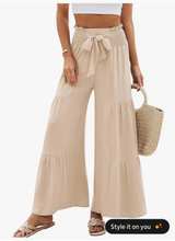 Blooming Jelly Women's Casual Wide Leg Tiered Trousers - Image 3