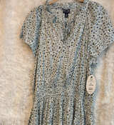 Scoop Women's Floral Smocked Waist Dress - Image 1