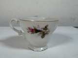 Vintage Pink Rosebud Porcelain Teacup - Image 3