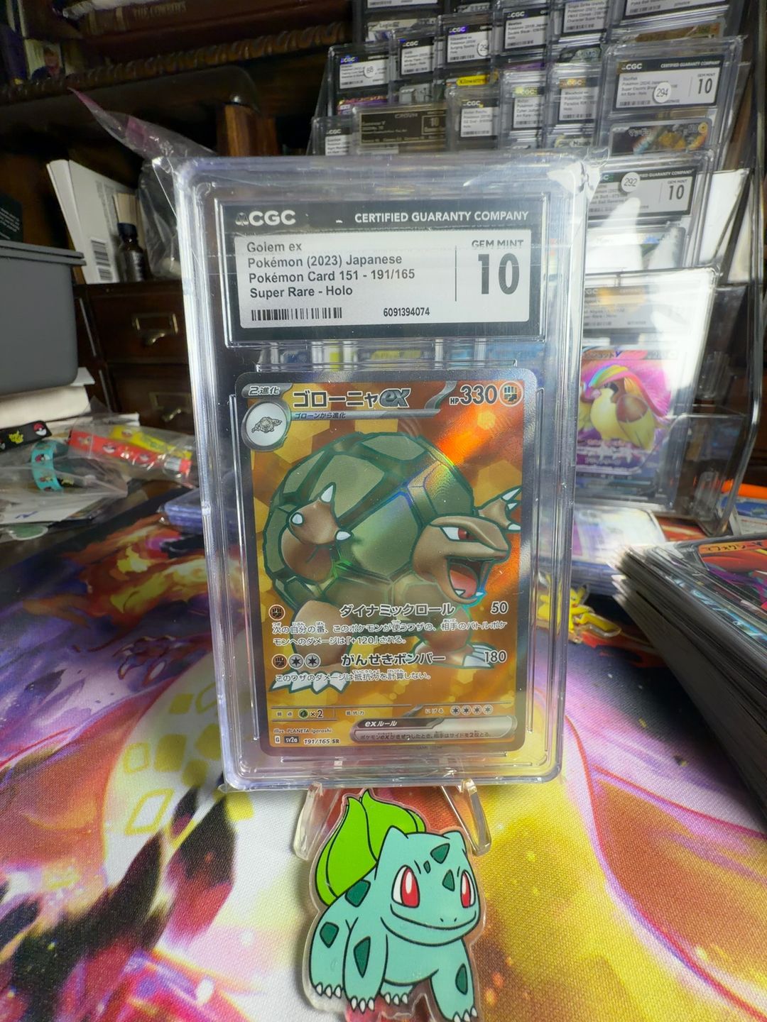 Pokemon Golem EX SR Japanese Full Art