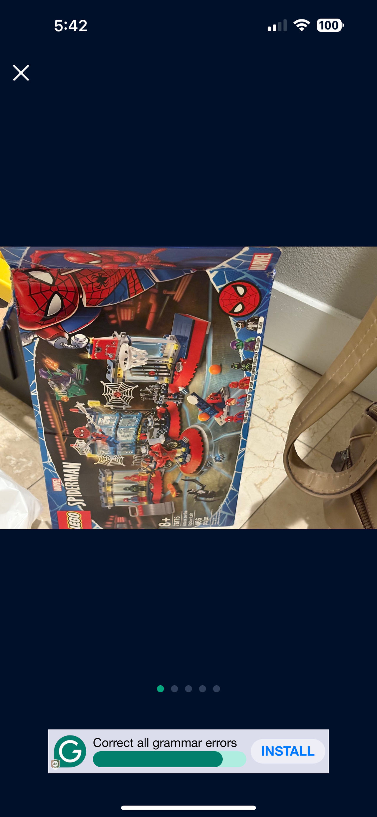 LEGO Marvel Spider-Man Webquarters Hangout