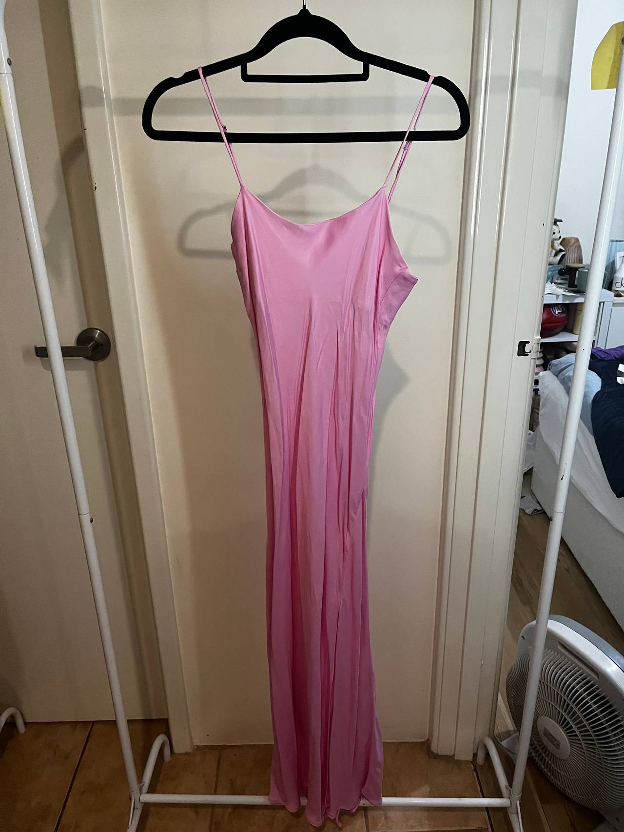 Zara Pink Satin Effect Dress