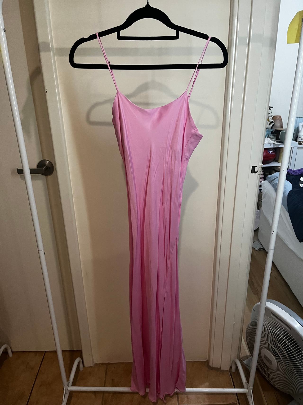 Zara Pink Satin Effect Dress