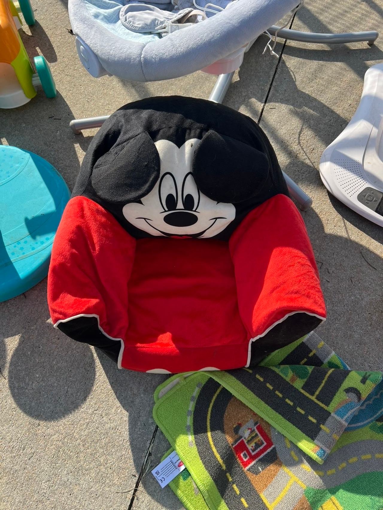 Disney Mickey Mouse Plush Toddler Chair