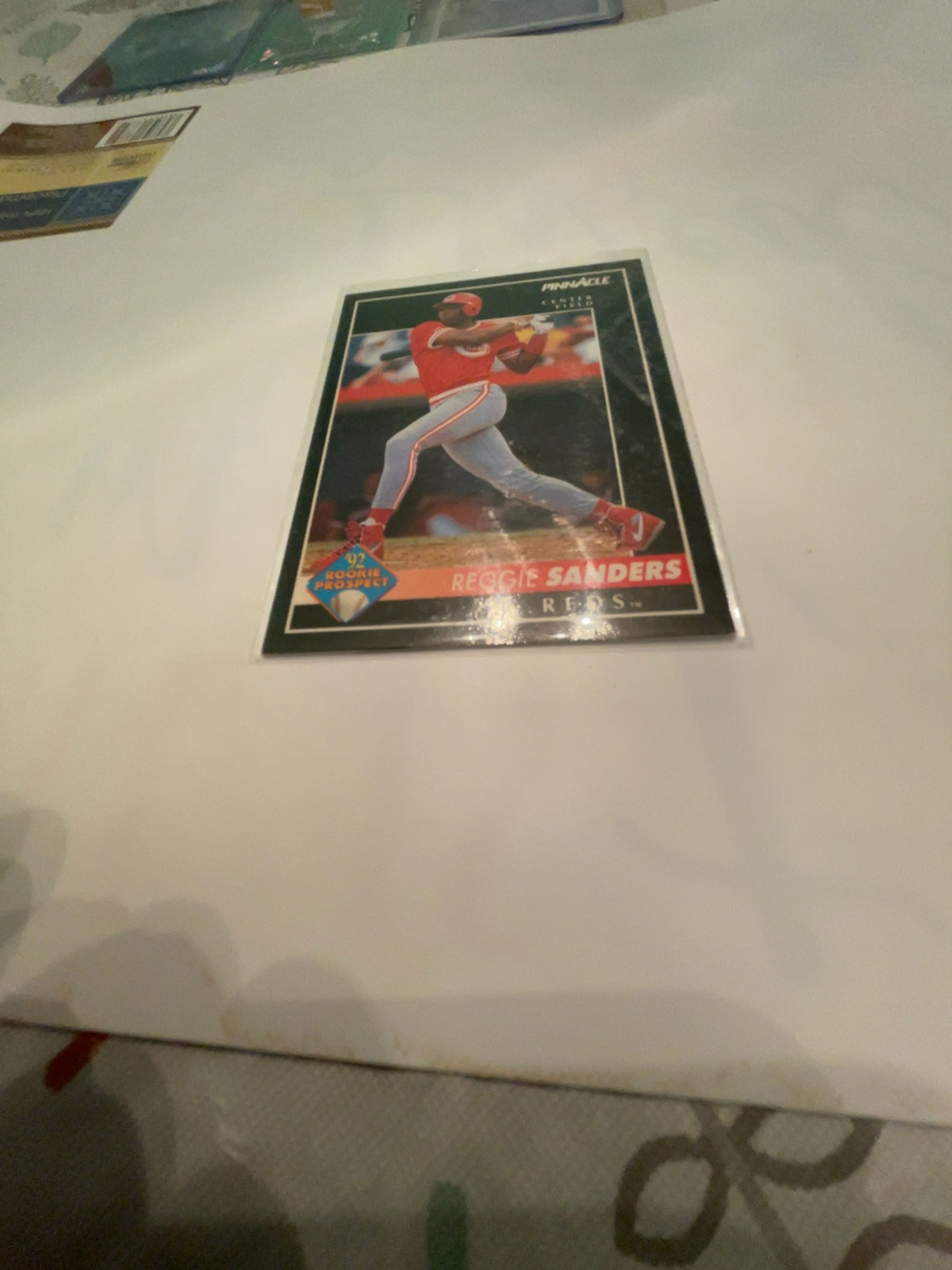 Pinnacle Reggie Sanders 1992 #440 Baseball Card