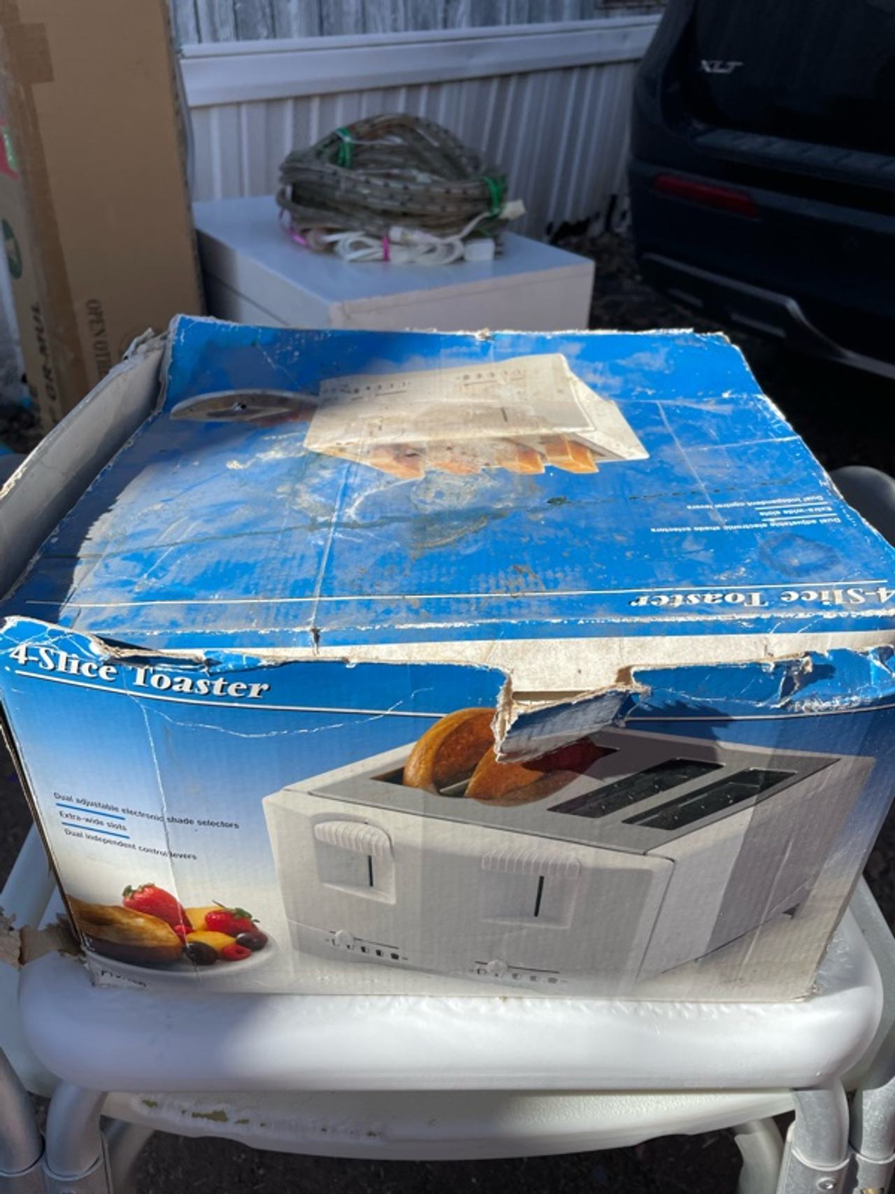 Toastmaster 4-Slice Dual Control Toaster