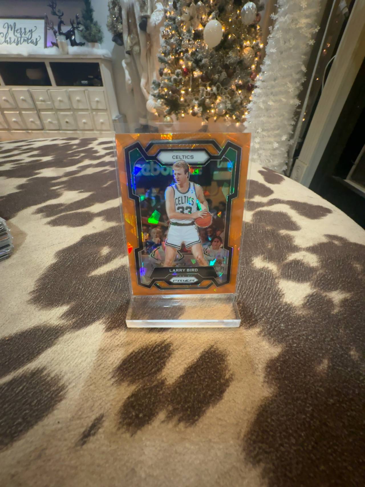 Panini Prizm Larry Bird Silver Prizm #189