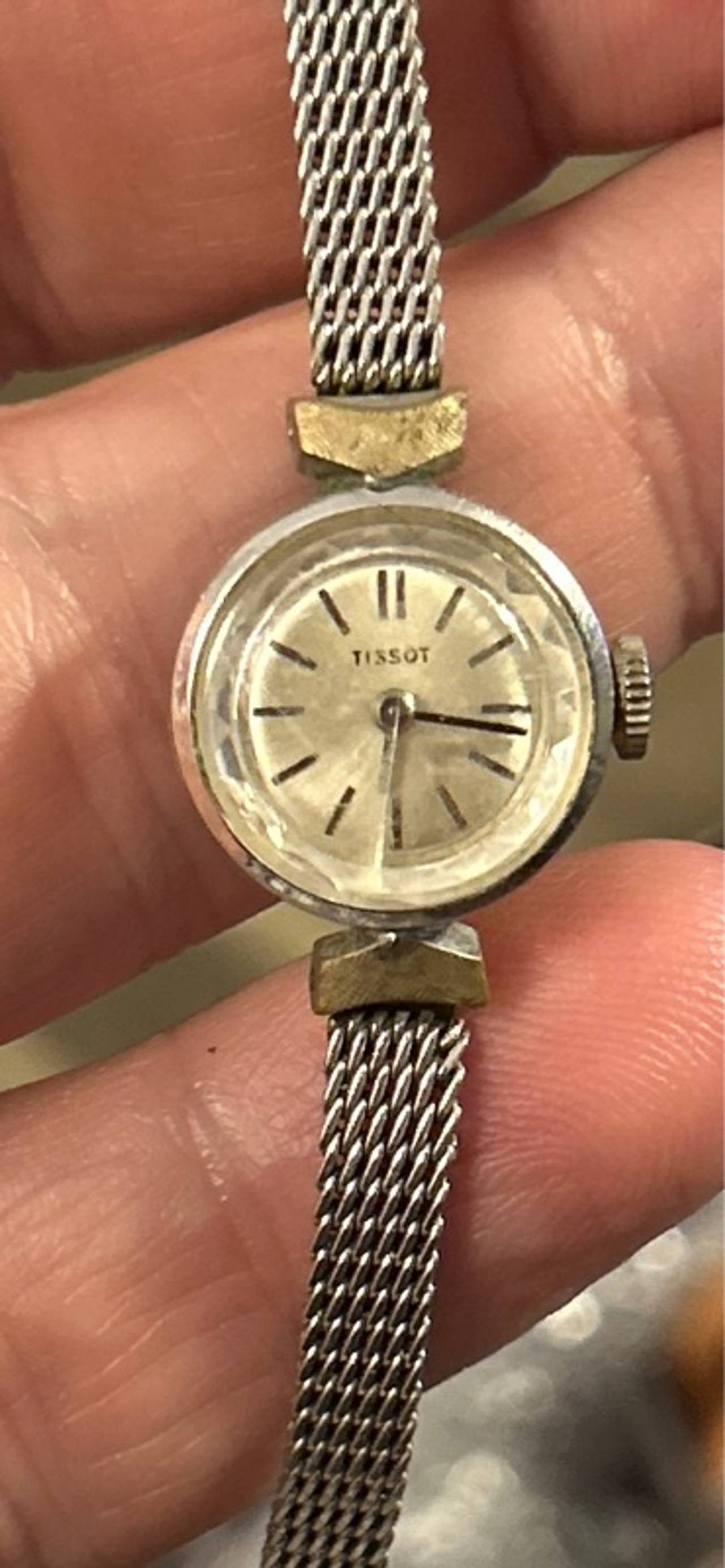 Tissot Vintage Ladies Gold Watch