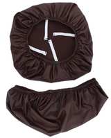 YARNOW Pu Dining Chair Covers 6pcs Stretchy Seat Protectors Home Rv Hotel - Image 1