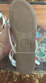 Madden NYC Girls Flower Applique Sandals - Image 3