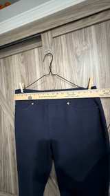 Michael Kors Navy Blue Pull-On Pants XL - Image 3