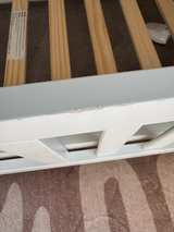 Mocka Aspen Cot - White/Natural - Image 3