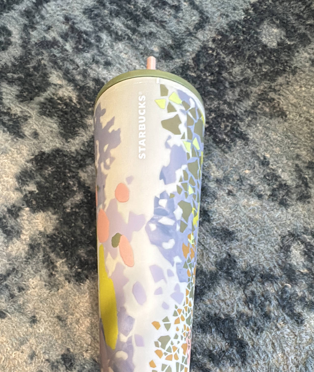 Starbucks Spring 2024 Mosaic Stainless Steel Cold Cup 24oz