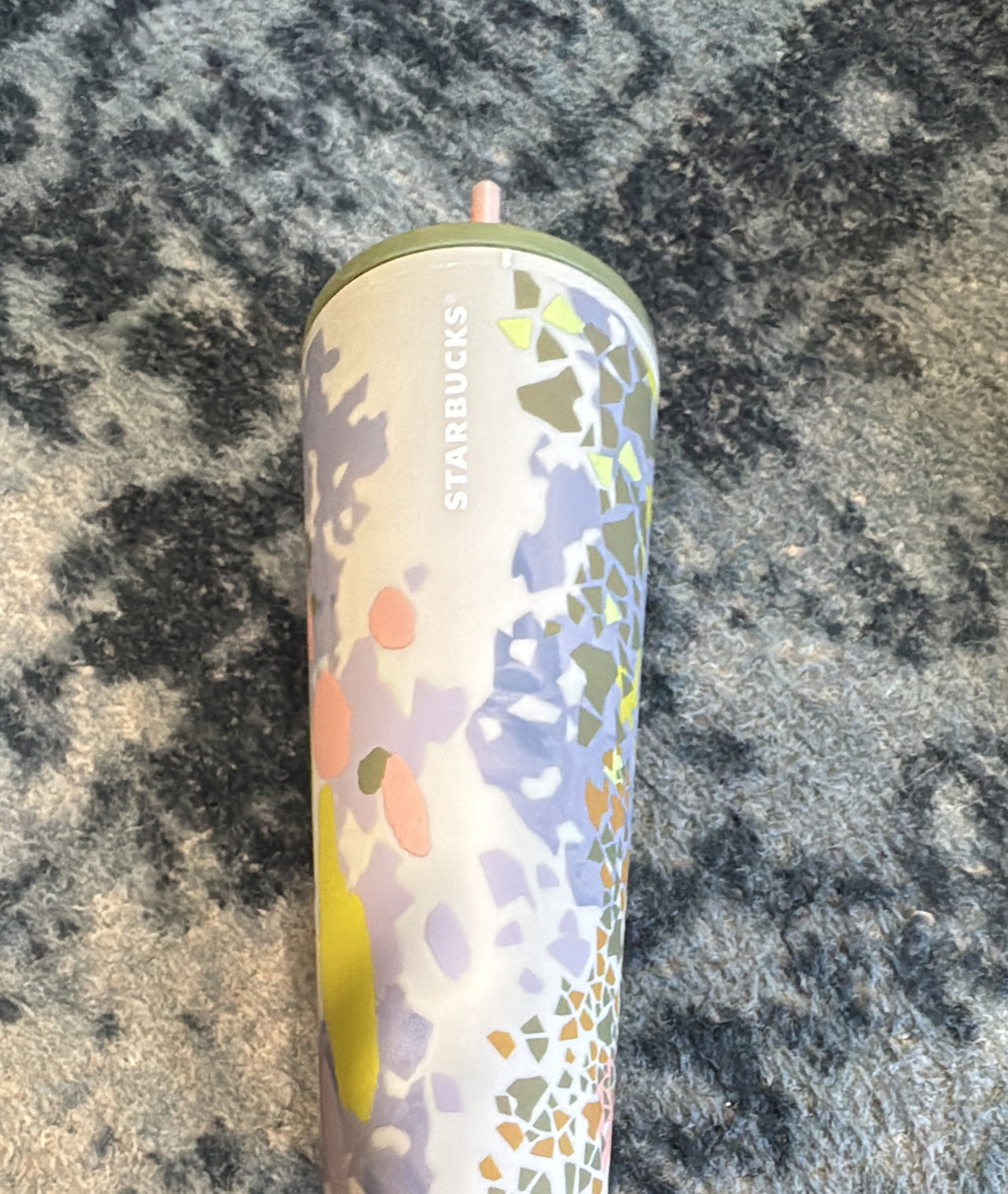 Starbucks Spring 2024 Mosaic Stainless Steel Cold Cup 24oz