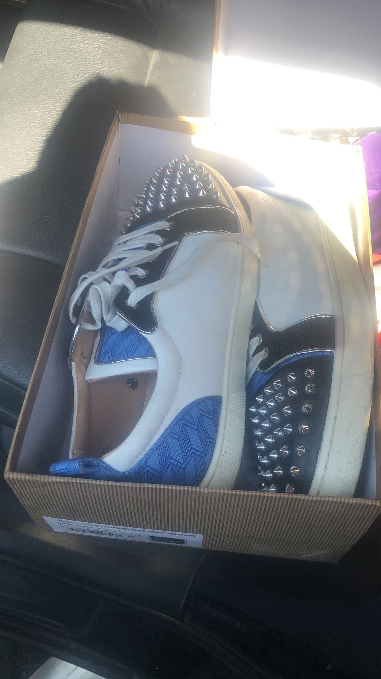 Christian Louboutin Louis Junior Spikes Sneakers