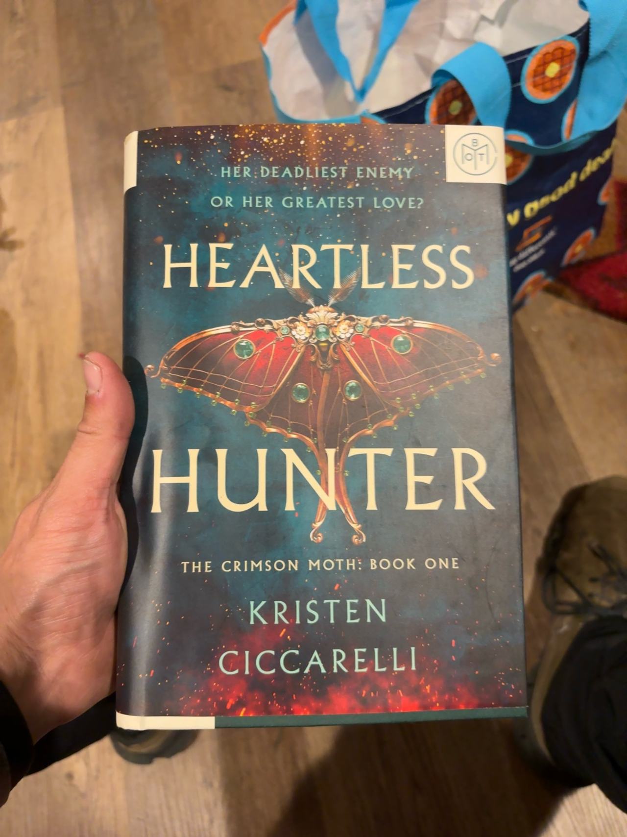 Heartless Hunter: The Crimson Moth Hardcover by Kristen Ciccarelli