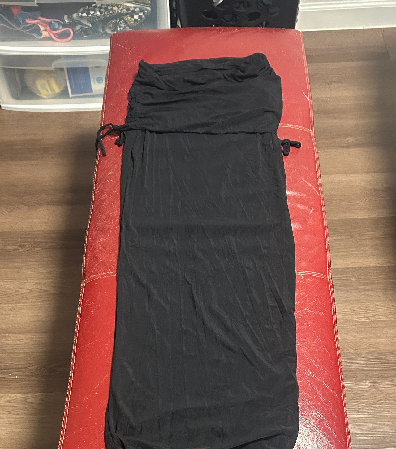Black Convertible Maxi Skirt Tube Dress