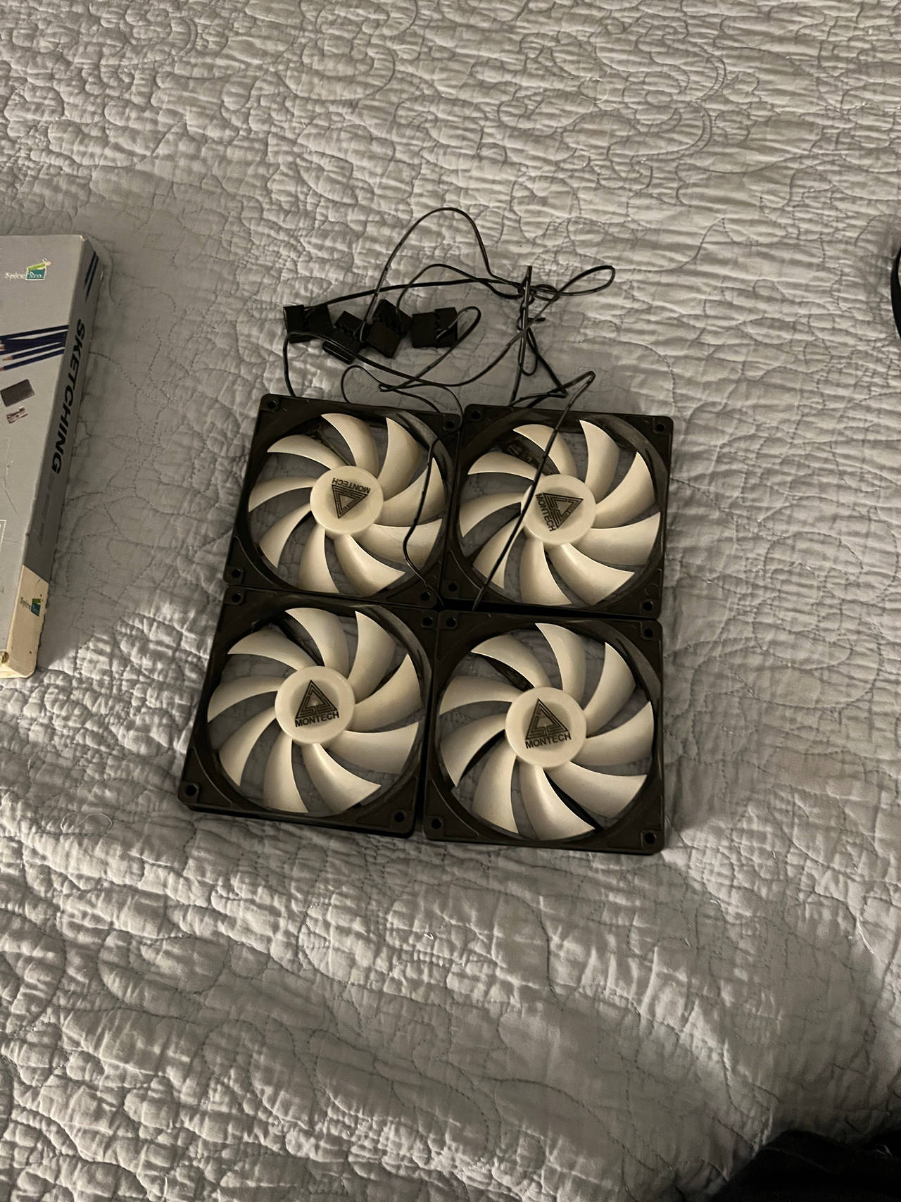 Montech 120mm Case Fans (Set of 4)