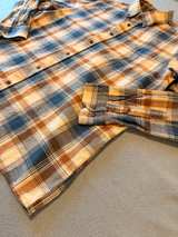 Faded Glory men's long-sleeve plaid flannel shirt Large 42-44 - Image 3