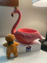 Flamingo Shaped Decorative Bowl - Image 1