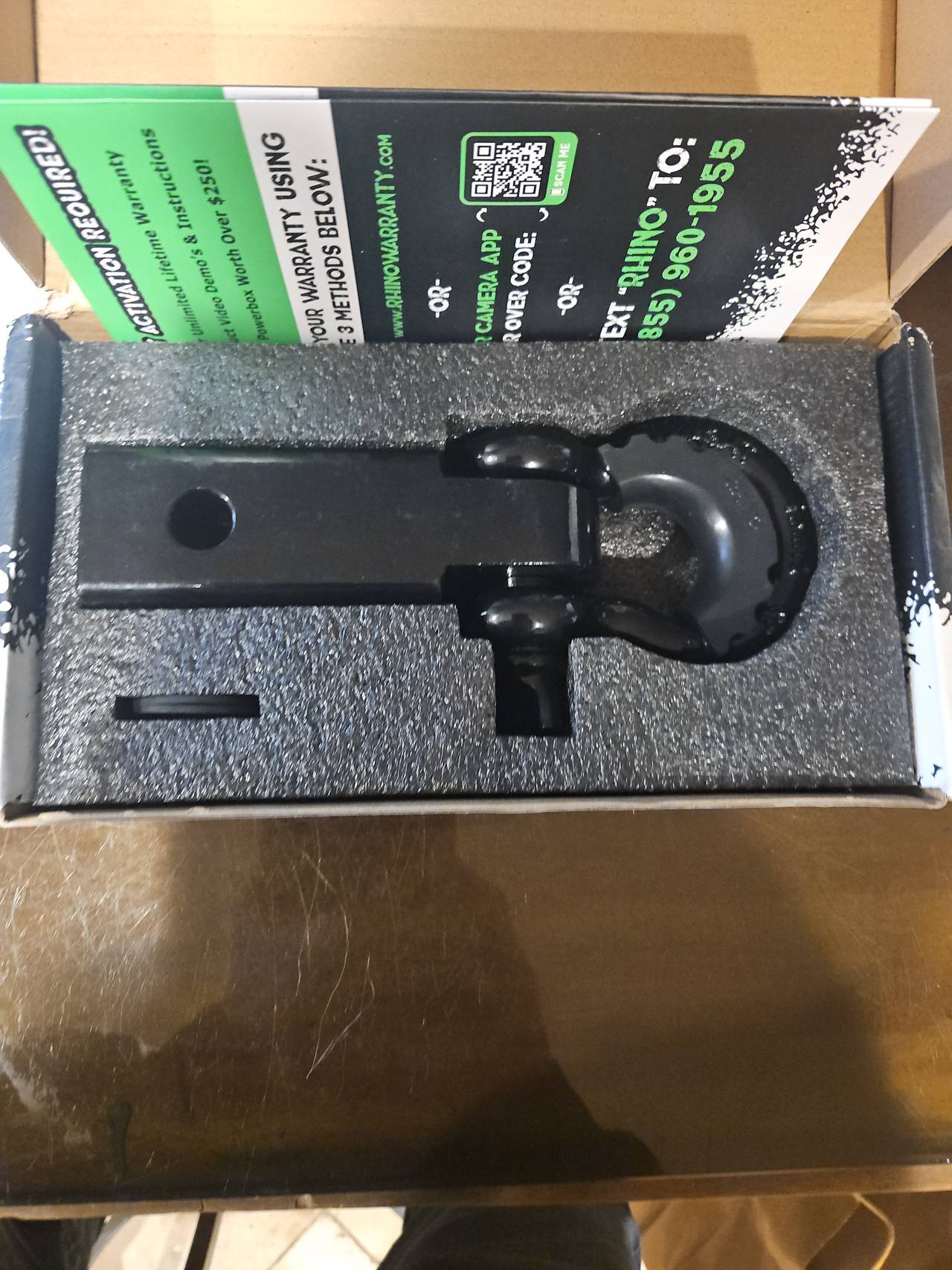 Rhino USA 2" Shackle Hitch Receiver Kit