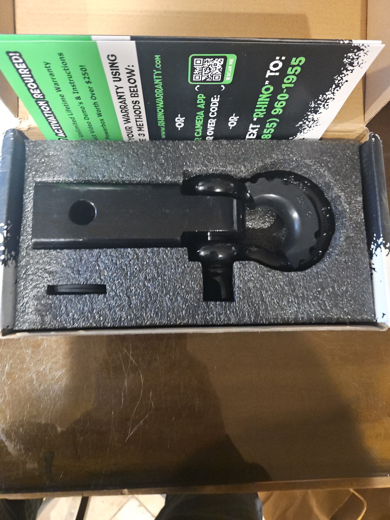 Rhino USA 2" Shackle Hitch Receiver Kit