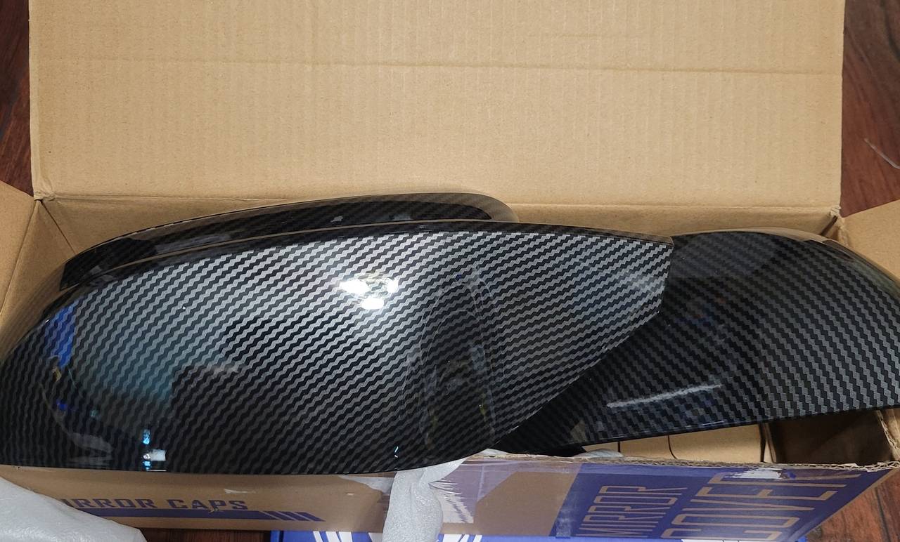 Carbon Fiber Style Side Mirror Covers