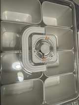 Stackable Off-White Cube Bento Box-with Handle  - Image 4