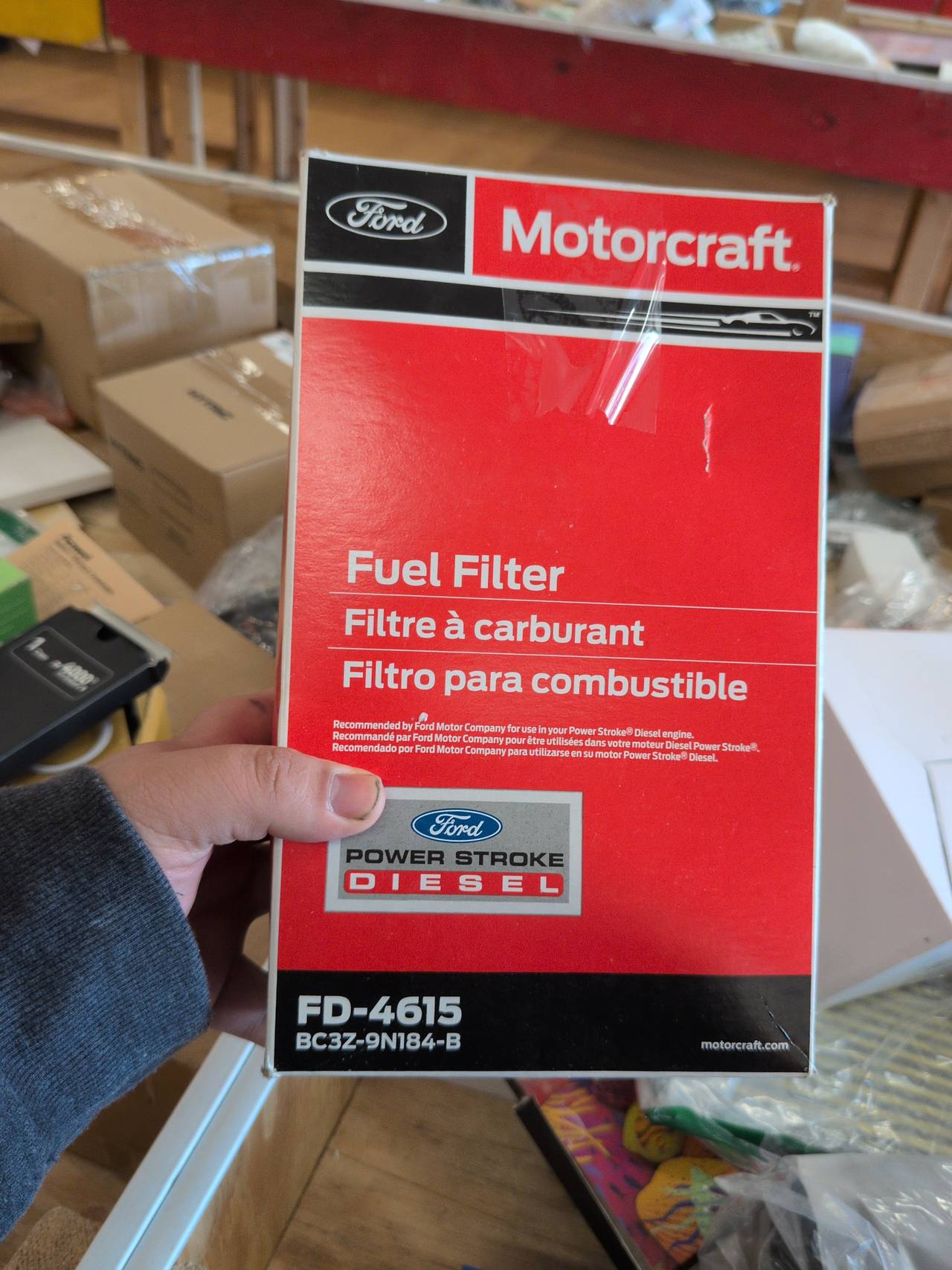 Motorcraft FD-4615 Fuel Filter Kit