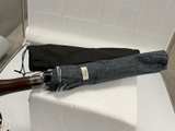 Balios Folding Double Canopy Umbrella with Real Wood Handle Herringbone - Image 1