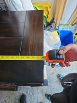Wood Fireplace TV Stand Entertainment Center - Image 5