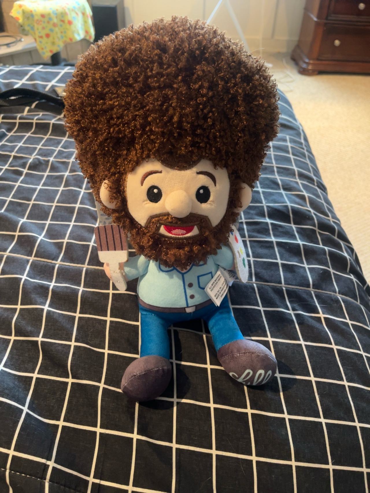 Bob Ross Plush Doll