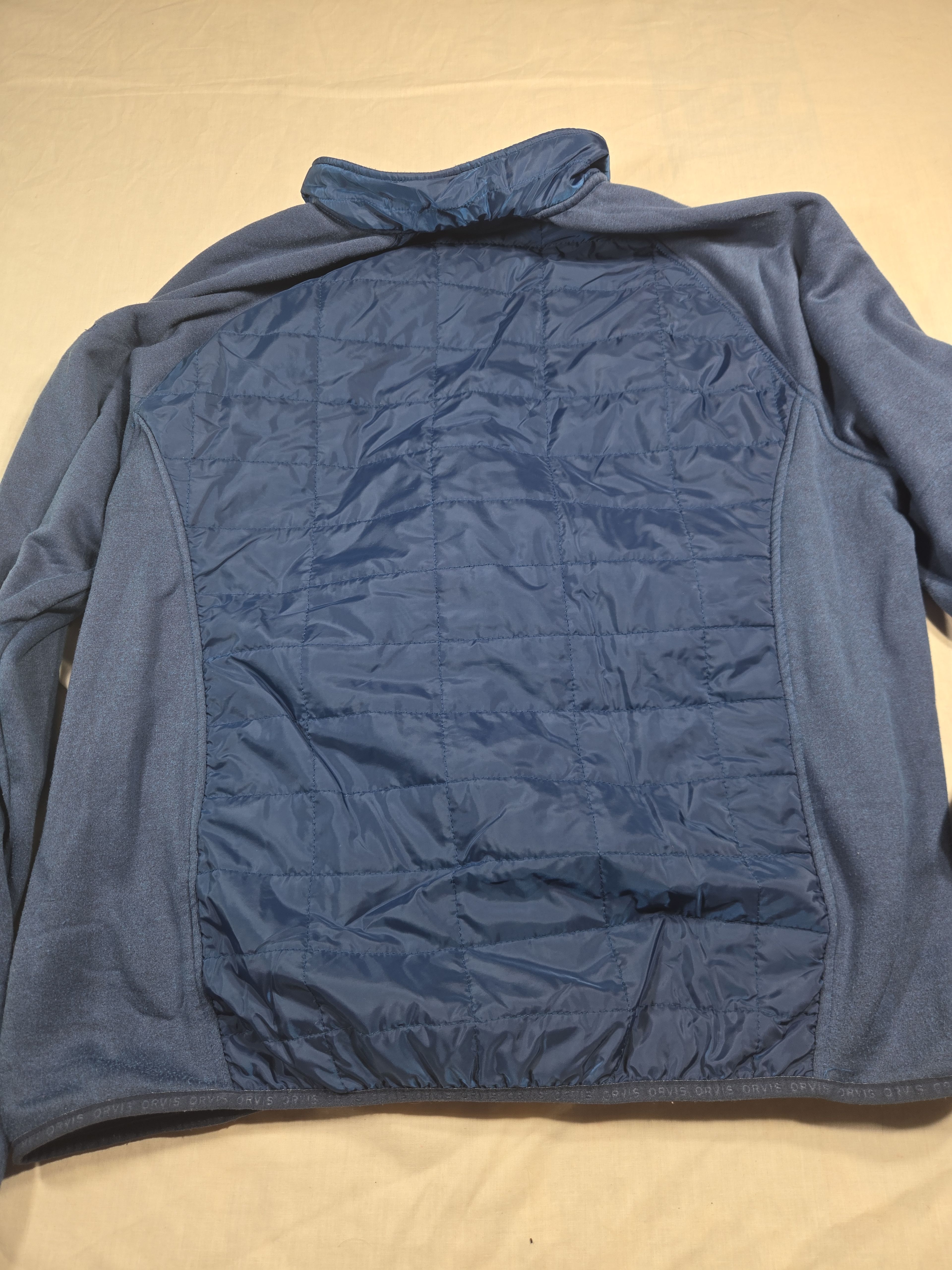 Orvis Hybrid Quilted Womens Jacket Blue XL - Image 8