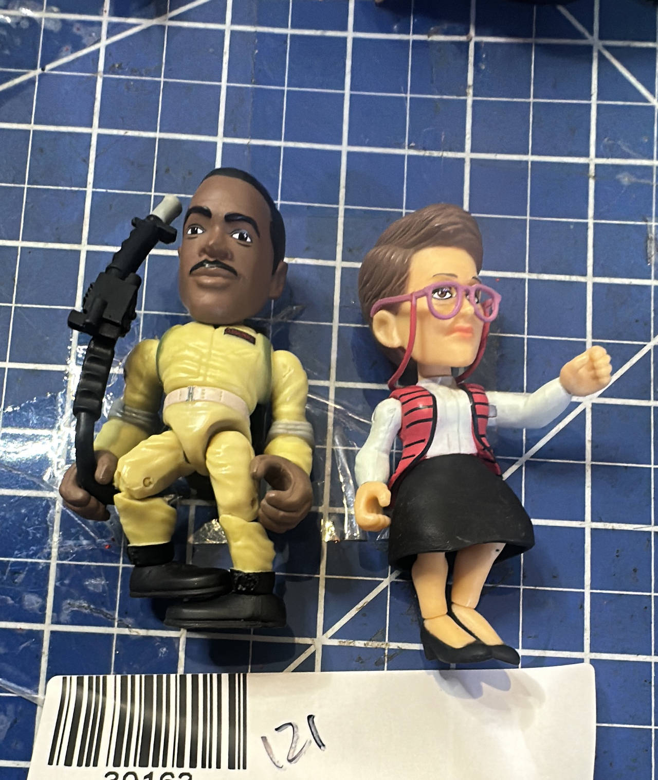 Hasbro Ghostbusters Ecto-Plasm Ghost Mix-In Winston Zeddemore Janine.  121