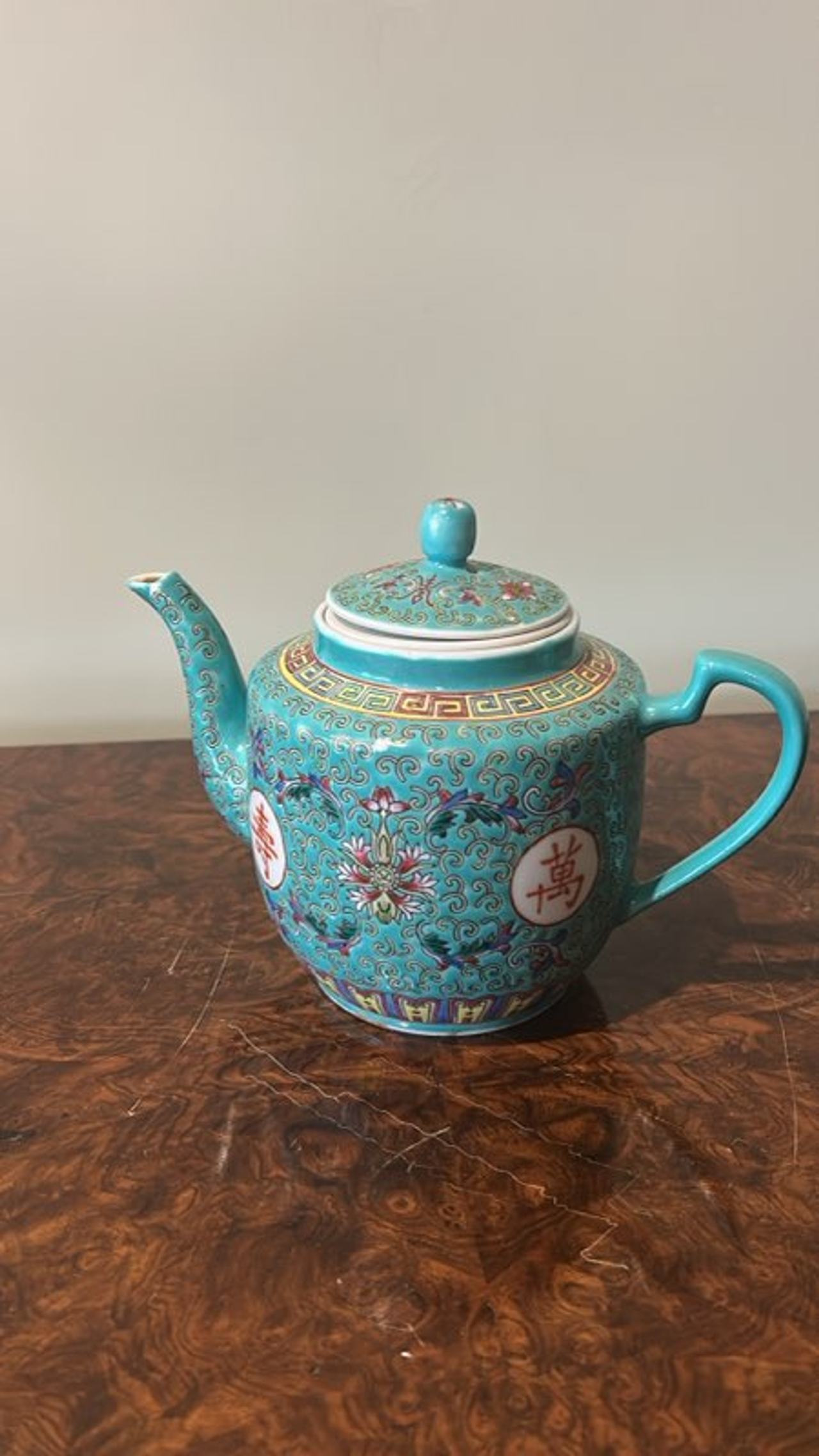 Chinese Cloisonné Teapot