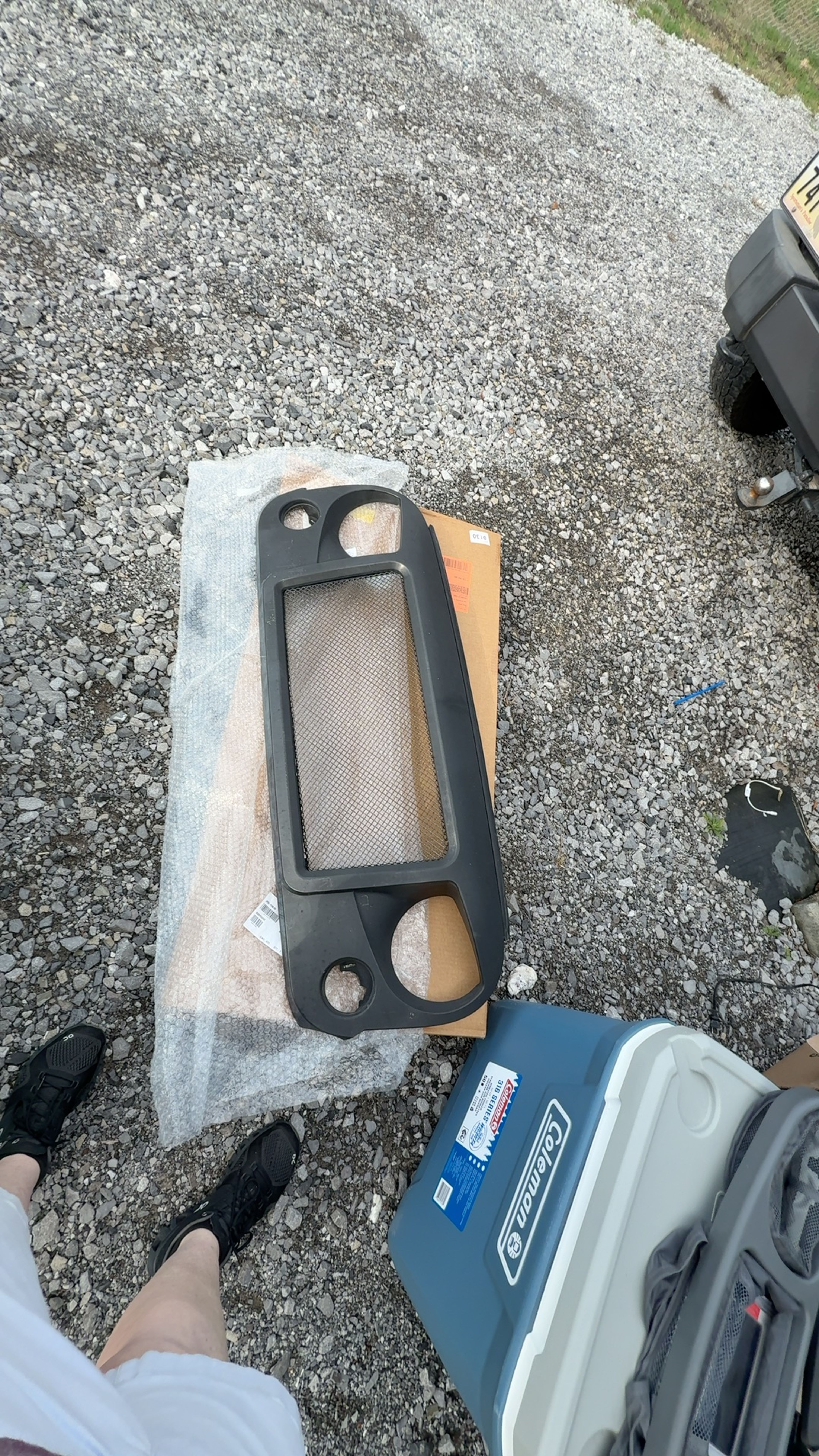 Jeep Wrangler JK Spartan Grille Black