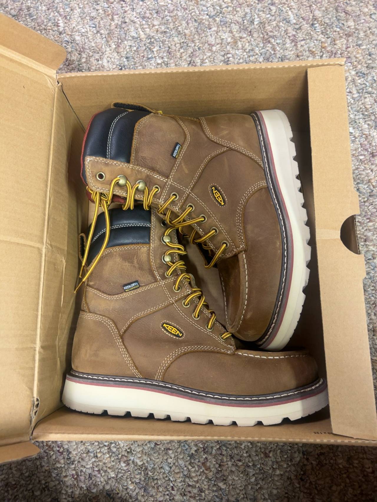 KEEN Cincinnati 8" Carbon Fiber Toe Work Boot