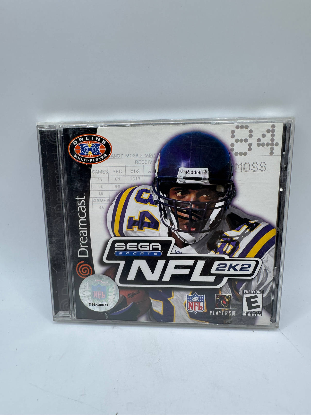 SEGA DREAMCAST SEGA SPORTS NFL 2K2 GAME WORKS TESTED COMPLETE