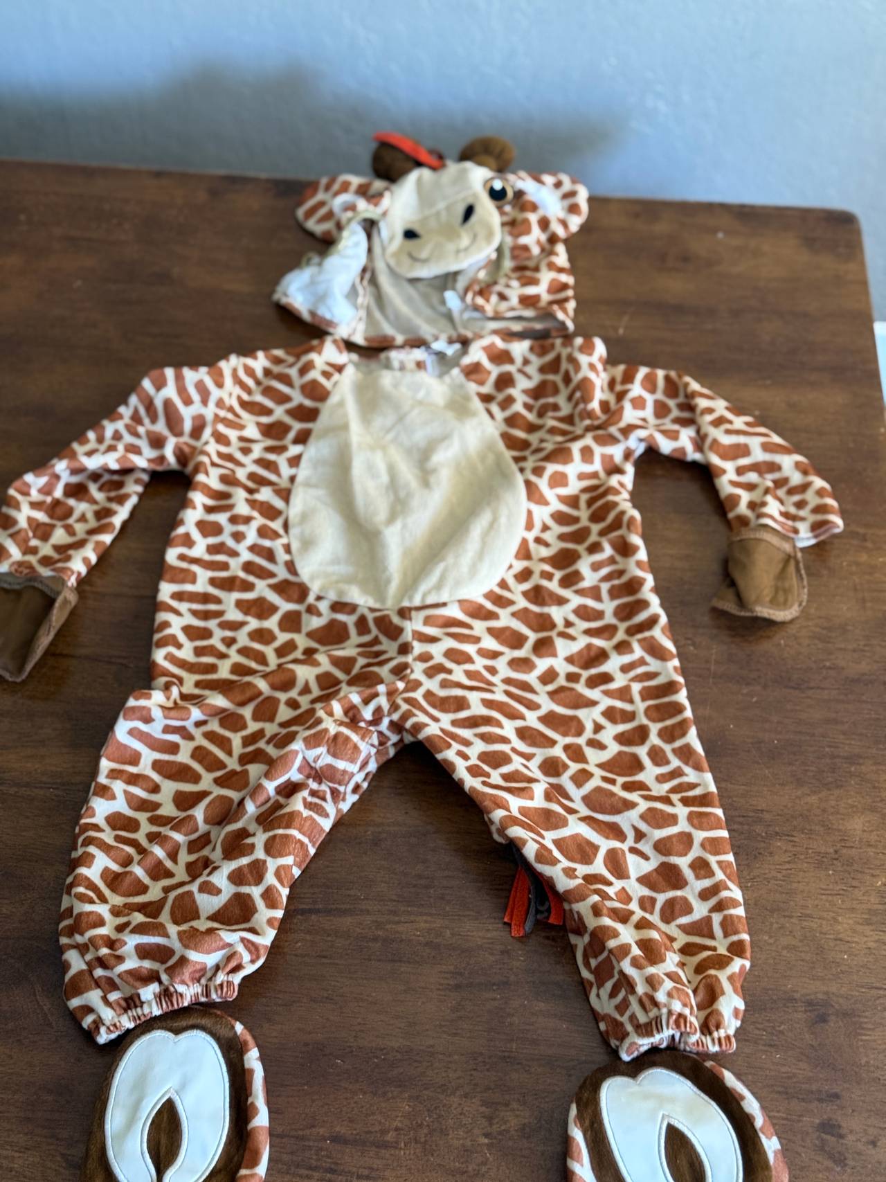 Kids Giraffe Costume Jumpsuit 2T-3T