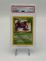 2000 Pokemon Rocket Grimer 1st Edition #57 PSA 8 - Image 1