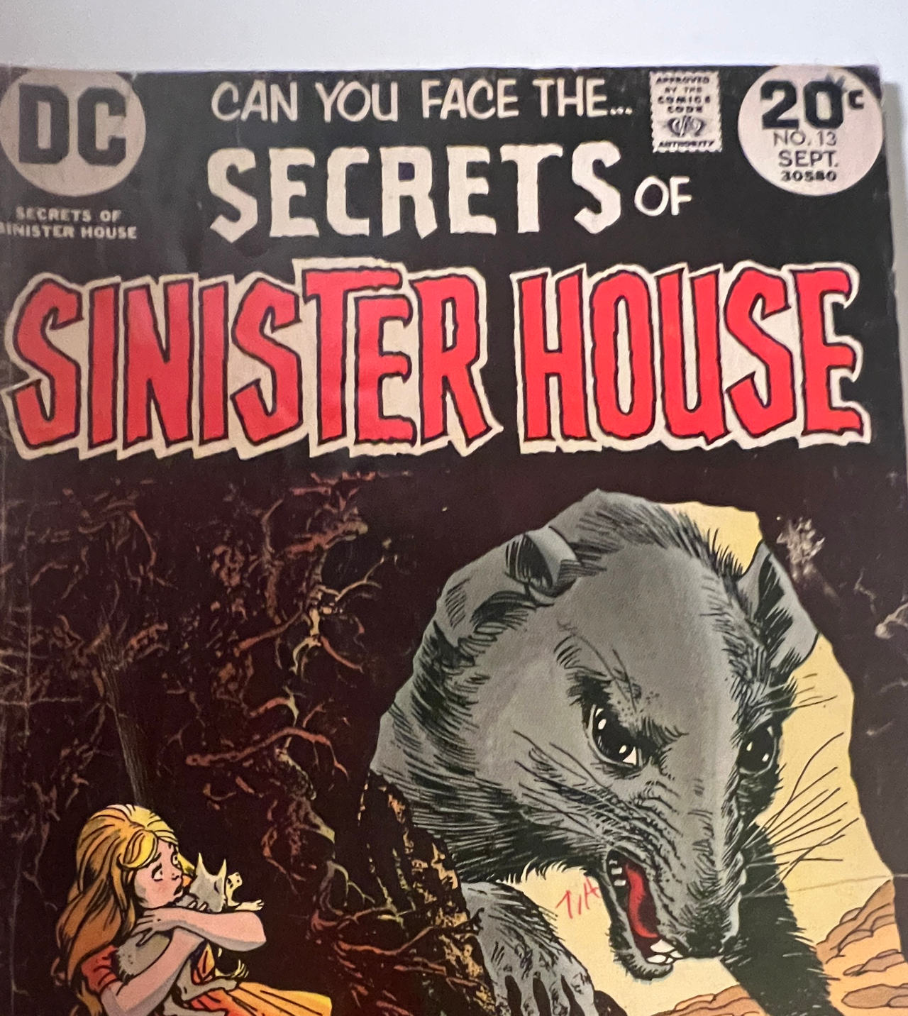 Secrets of Sinister House #13 Mark Jewelers Variant (1973)