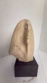 Austin Productions Art Deco Style Female Face Sculpture - Image 2