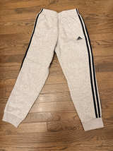 adidas Youth Essentials 3-Stripes Fleece Joggers - Image 1