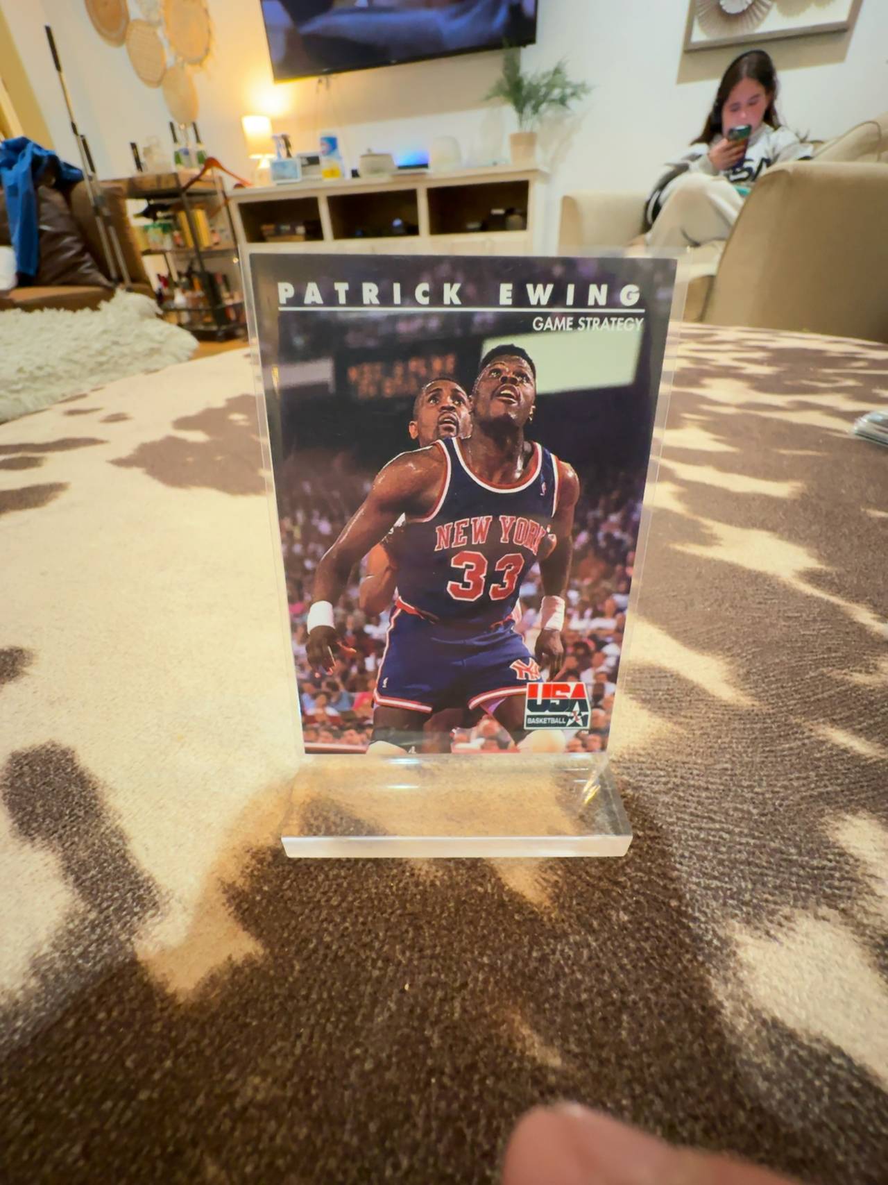Skybox Patrick Ewing 1992 USA Basketball Card