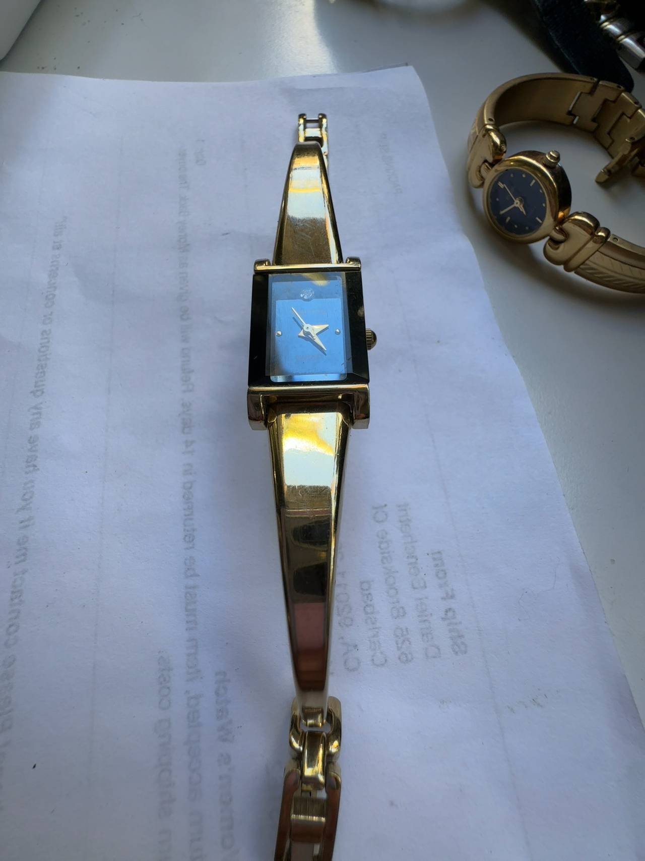 Armitron Women's Diamond-Accented Bangle Watch