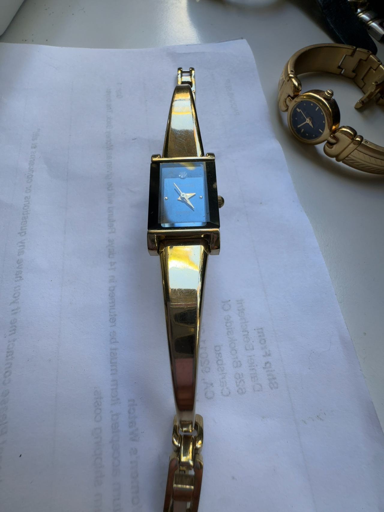 Armitron Women's Diamond-Accented Bangle Watch
