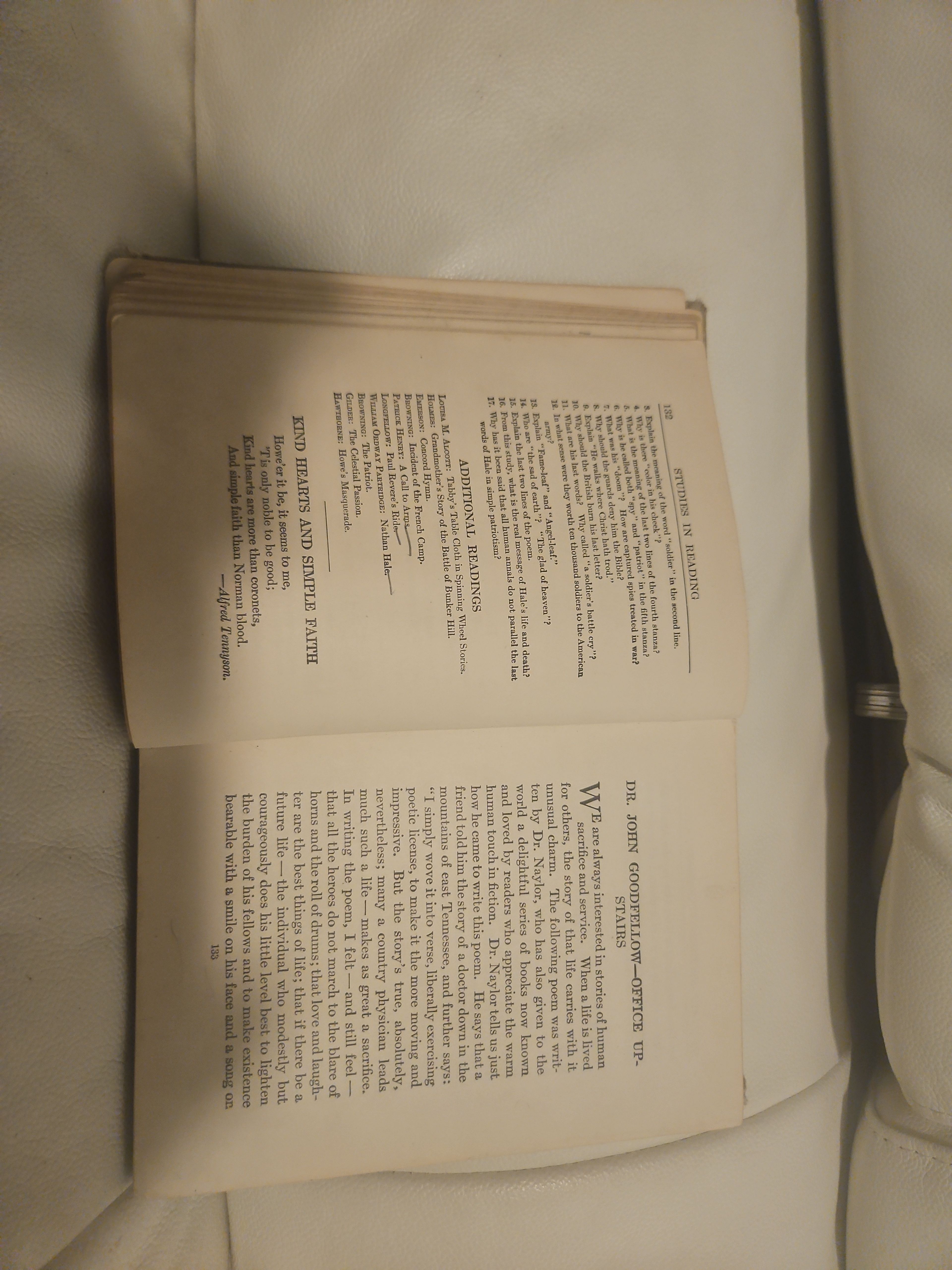 Kansas Fifth Reader Antique Textbook - Image 7