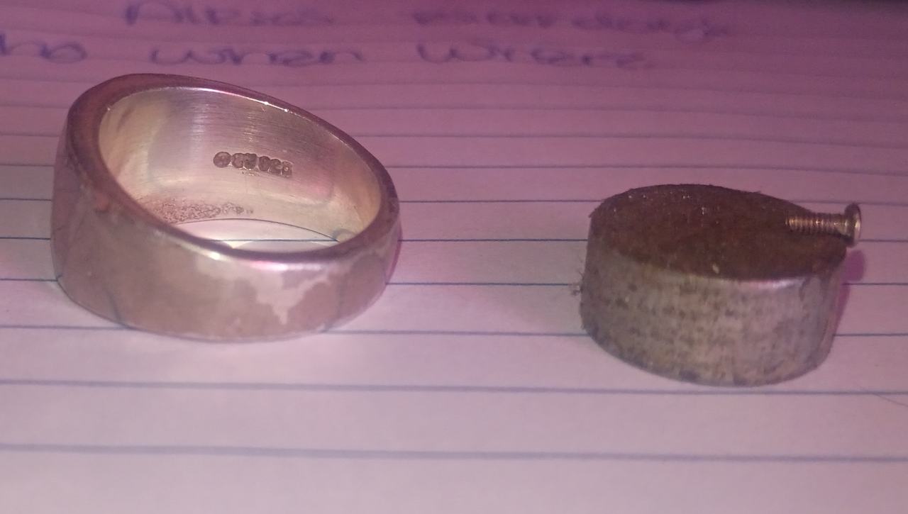 Sterling Silver Wide Dome Band Ring