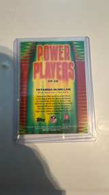 2024 Topps Chrome Players Powers Tetairoa McMillan Rookie Card - Image 2